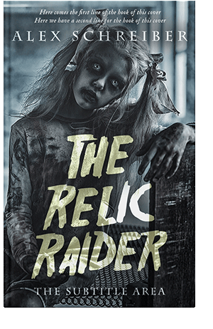 Pre Made Book Cover Outer Space