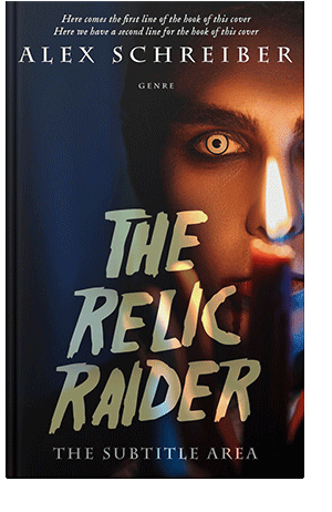 Pre Made Book Cover Cinder