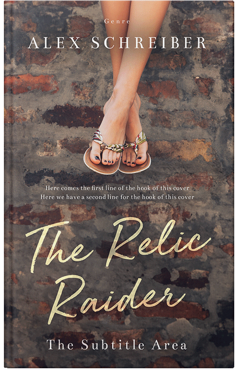 Front view of Premade Teen & Young Adult Book Cover - Dorado