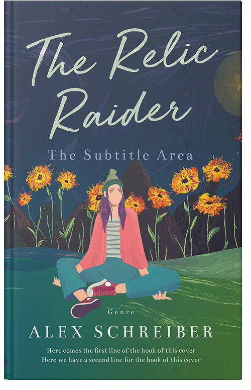 Front view of Premade Teen & Young Adult Book Cover - Pickled Bluewood