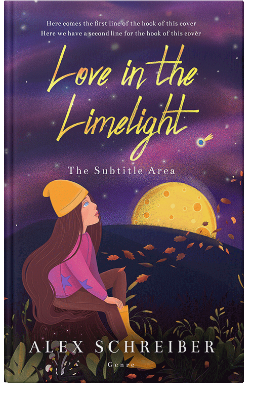 Front view of Premade Teen & Young Adult Book Cover - Revolver