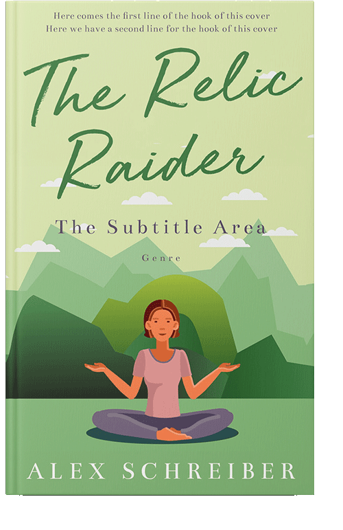 Front view of Sprout #28832 - Premade Health & Mind & Body Book Cover