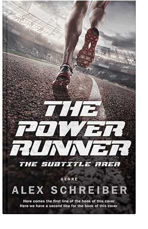 Pre Made Book Cover Thunder