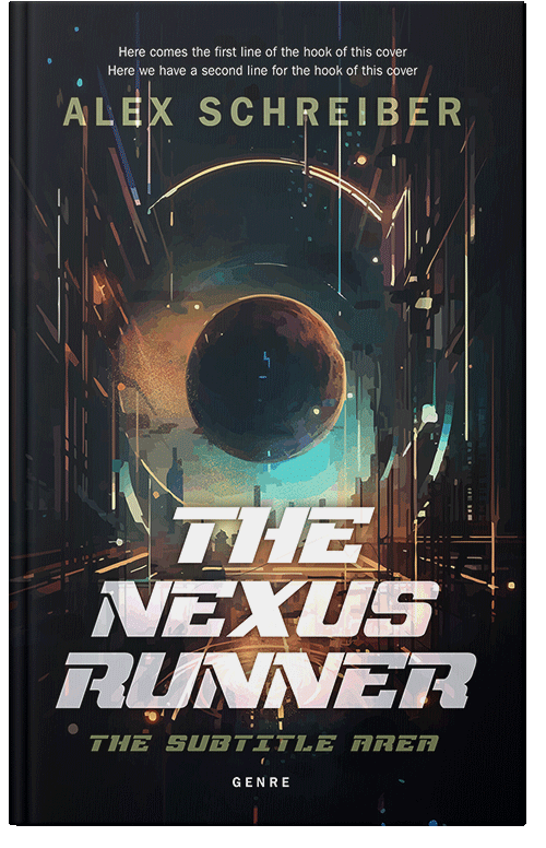 Front view of Premade Science Fiction Book Cover - Coral Reef