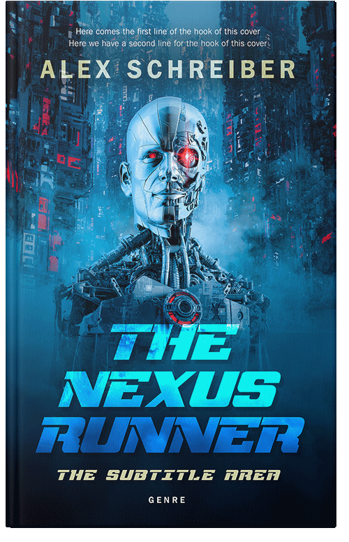 Front view of Premade Science Fiction Book Cover - Tarawera