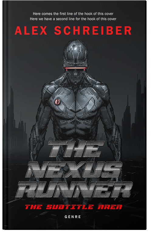 Front view of Premade Science Fiction Book Cover - Woodsmoke