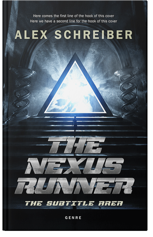 Front view of Premade Science Fiction Book Cover - Submarine