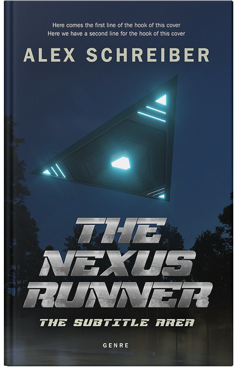 Front view of Premade Science Fiction Book Cover - Big Stone