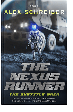 Pre Made Book Cover Pumice