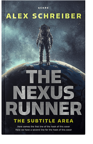 Pre Made Book Cover Mirage