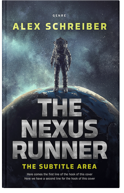 Front view of Premade Science Fiction Book Cover - Mirage