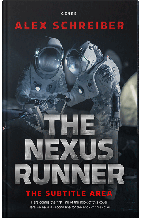 Front view of Premade Science Fiction Book Cover - Thatch