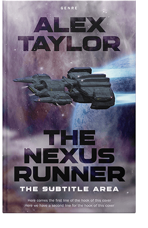 Pre Made Book Cover Rum