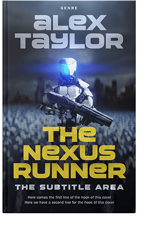 Pre Made Book Cover Mirage