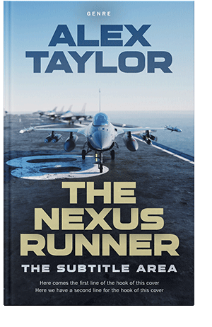 Pre Made Book Cover Tasman