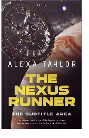 Pre Made Book Cover Straw