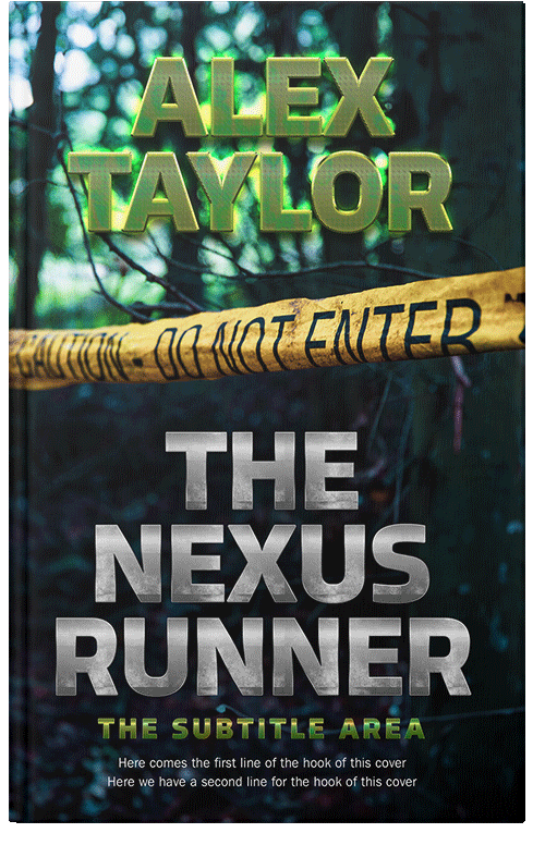 Front view of Premade Mystery & Thriller & Suspense Book Cover - Aztec