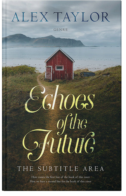 Front view of Premade Literary Fiction Book Cover - Birch