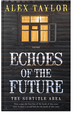 Pre Made Book Cover Thunder