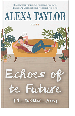 Pre Made Book Cover Coral Reef