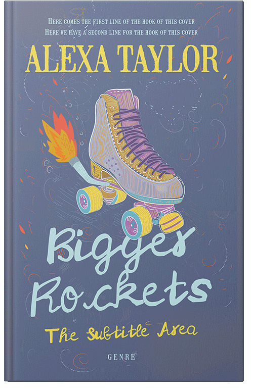 Front view of Premade Teen & Young Adult Book Cover - Lynch