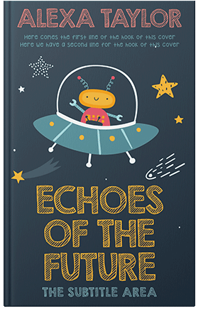 Pre Made Book Cover Pickled Bluewood