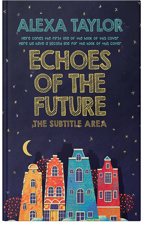 Front view of Premade Children's Book Cover - Port Gore