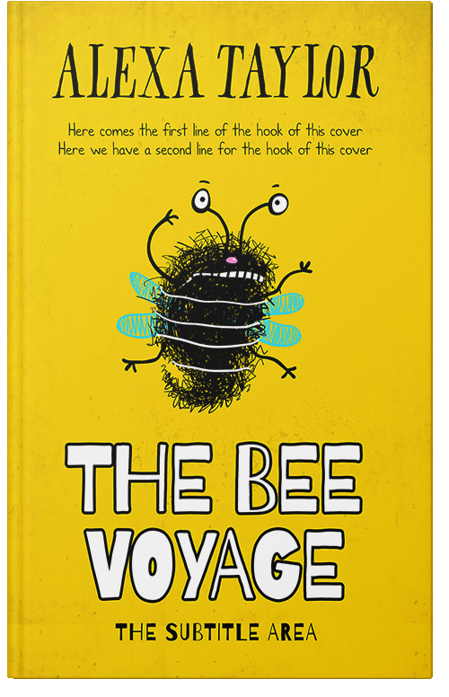 Front view of Premade Teen & Young Adult Book Cover - Gold