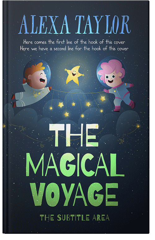 Front view of Premade Children's Book Cover - Big Stone