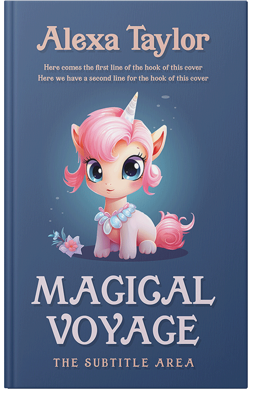 Front view of Premade Children's Book Cover - East Bay