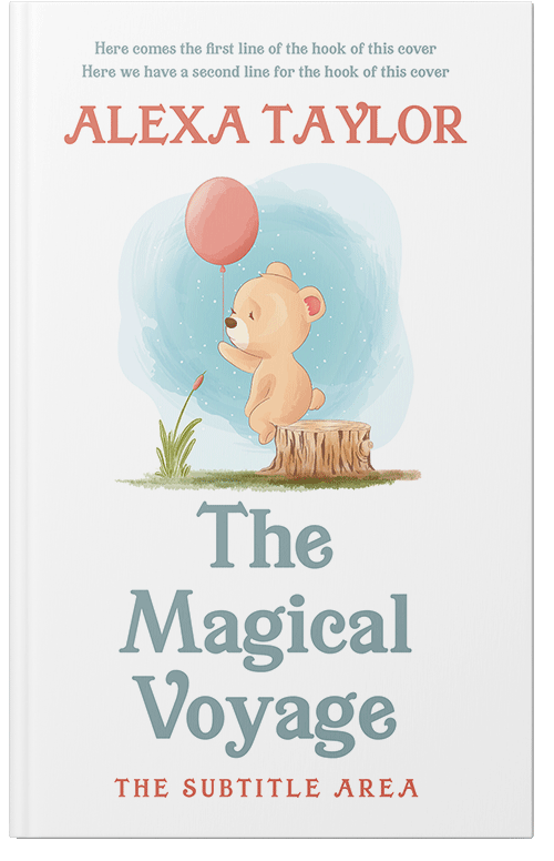 Front view of Premade Children's Book Cover - Nebula