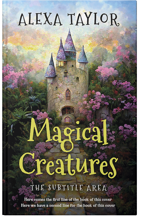 Front view of Premade Children's Book Cover - Birch