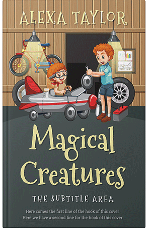 Premade Book Cover Cape Cod