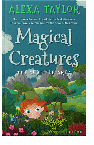 Pre Made Book Cover Elm