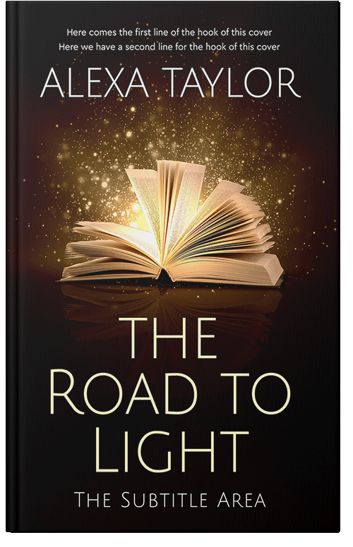 Front view of Premade Religion & Spirituality Book Cover - Brandy