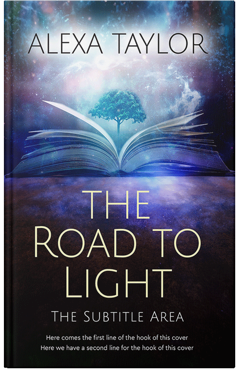 Front view of Premade Religion & Spirituality Book Cover - Geyser