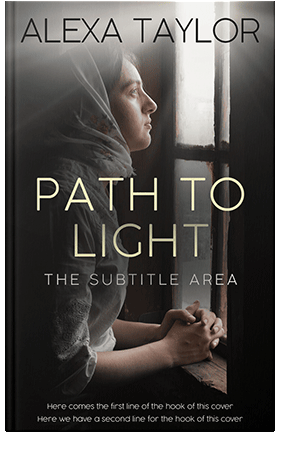 Pre Made Book Cover Ash