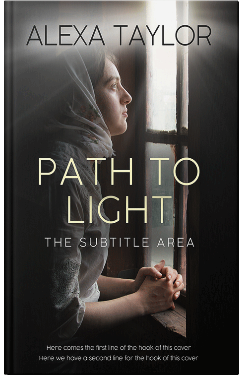 Front view of Premade Religion & Spirituality Book Cover - Ash