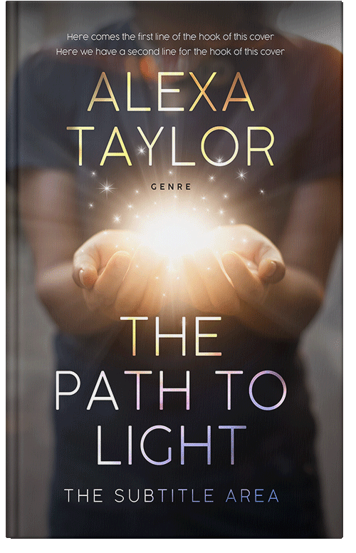 Front view of Premade Fantasy Book Cover - Thunder