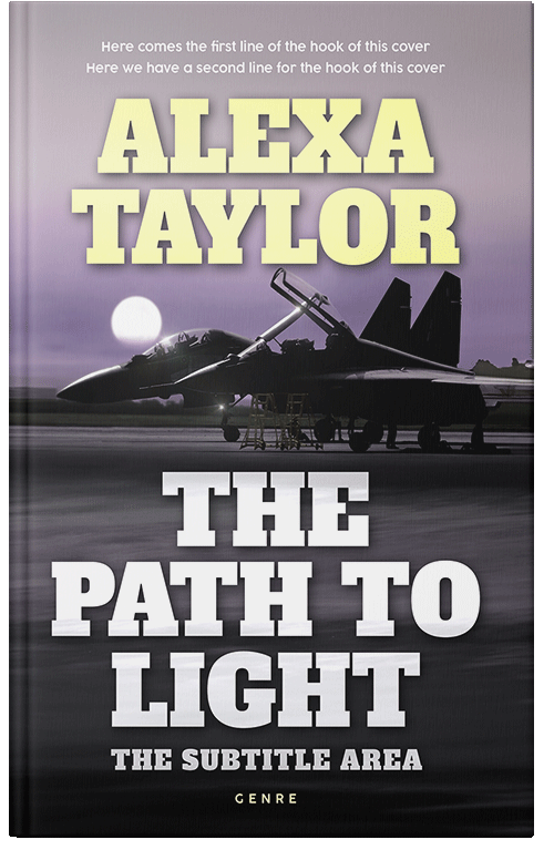 Front view of Premade Action & Adventure Book Cover - Baltic Sea