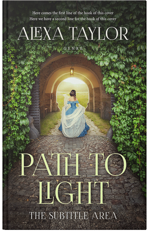 Front view of Premade Fantasy Book Cover - Rangitoto