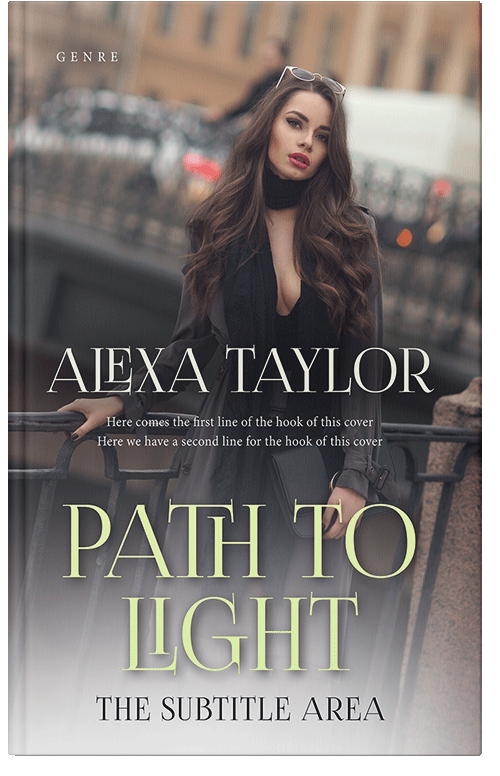 Front view of Premade Romance Book Cover - Tundora