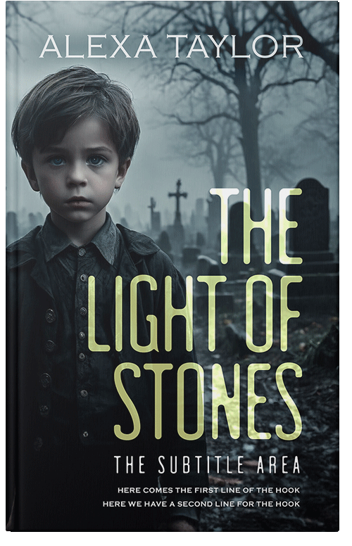 Front view of Premade Horror Book Cover - Mirage