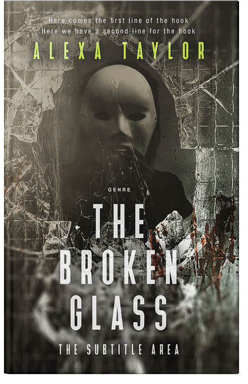 Front view of Premade Horror Book Cover - Birch