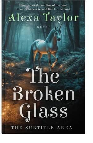 Pre Made Book Cover Outer Space