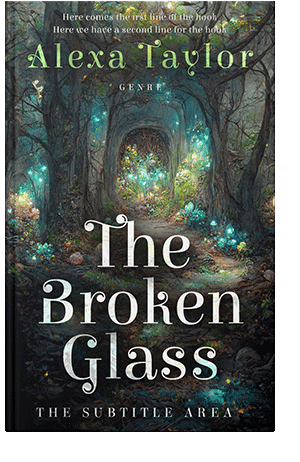 Pre Made Book Cover Outer Space