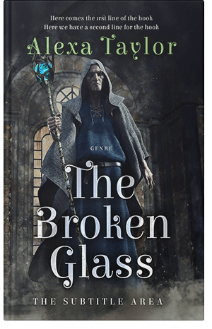 Premade Book Cover Shark