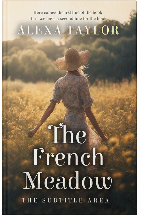 Front view of Premade Romance Book Cover - Mondo