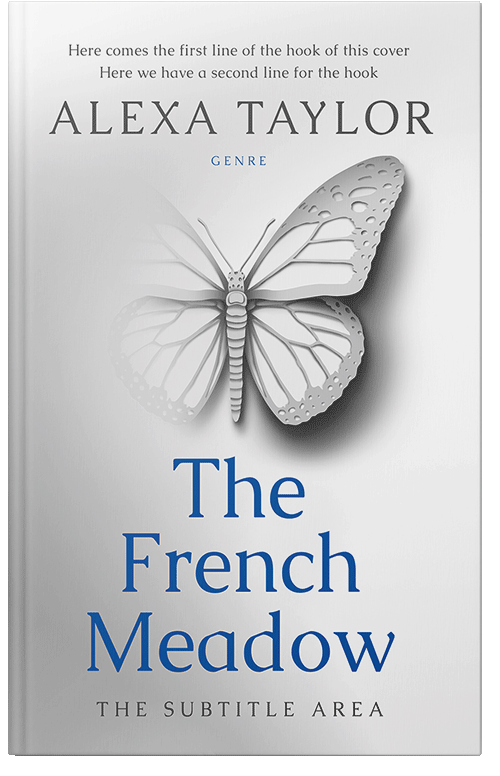 Front view of Premade Self-Improvement & Self-Help Book Cover - Iron