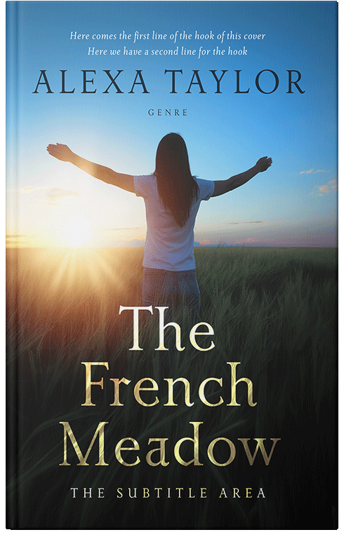 Front view of Premade Self-Improvement & Self-Help Book Cover - Sisal